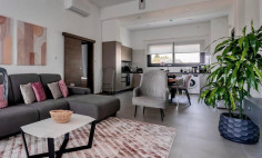 Luxury two bedrooms apartment with swimming pool for sale in Germasogeia Tourist Area