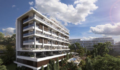 Luxury 3 bedroom furnished penthouse with swimming pool for sale in Agios Athanasios