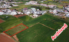 Large residential 2558 m2 for sale in Frenaros, Famagusta