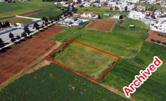 Large residential 2558 m2 for sale in Frenaros, Famagusta