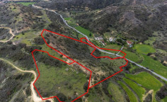 Agricultural fields in Pissouri, Limassol 
