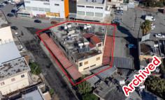 Mixed-use building in Larnaca city center 