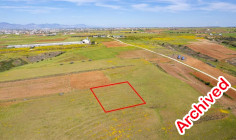 Agricultural field in Palaiometocho, Nicosia 