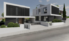Luxury 4 house with swimming pool for sale in Agios Tychonas