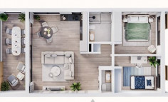 Beautiful 2 bedrooms apartment for sale in Zakaki