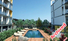 1 bedroom furnished apartment with swimming pool for sale in Exo Vrisi