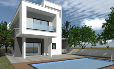 Luxury 3 bedrooms house with swimming pool for sale in Souni-Zanakia