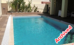 Luxury 4 bedroom furnished house with swimming pool to rent in Aradippou