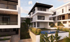 Beautiful 3 house with swimming pool for sale in Agios Tychonas