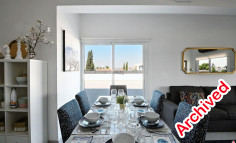 Large 2 bedroom furnished apartment for sale in Livadia