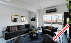 Large 2 bedroom furnished apartment for sale in Livadia
