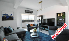Large 2 bedroom furnished apartment for sale in Livadia