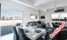 Large 2 bedroom furnished apartment for sale in Livadia