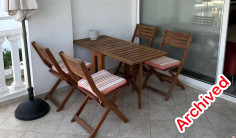Spacious 2 bedroom furnished apartment to rent in Lykabittos