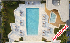 Spacious 3 bed apartment with swimming pool for sale in Neapolis