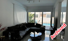 3 bedroom furnished villa with swimming pool for sale in Oroklini
