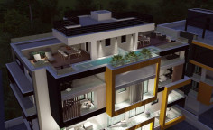 3 bedroom penthouse with swimming pool for sale in Kapsalos