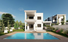 Beautiful 3 bed house with swimming pool for sale in Parekklisia