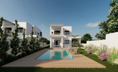 Beautiful 3 bed house with swimming pool for sale in Parekklisia