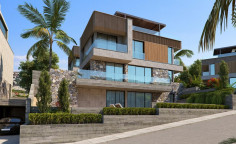 Luxury for bed house with swimming pool for sale in Agios Tychonas