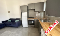 One bedroom gorund floor apartment in Oroklini 