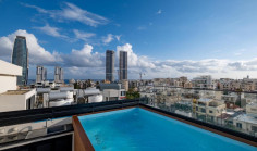 3 bedroom unfurnished penthouse with swimming pool for sale in Neapolis