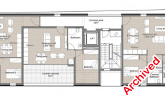 Beautiful 2 bedroom penthouse for sale in Agias Zonis