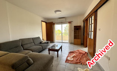 2 bedroom penthouse apartment in Oroklini with spacious veranda 