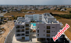 Spacious 2 bedroom apartment with swimming pool for sale in Paralimni