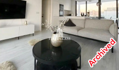 Large 2 bedroom furnished penthouse to rent in Engomi