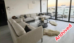 Large 2 bedroom furnished penthouse to rent in Engomi