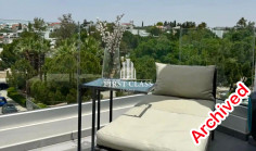 Large 2 bedroom furnished penthouse to rent in Engomi