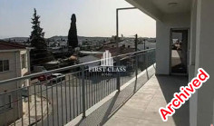 Spacious 2 bedroom unfurnished apartment to rent in Lakatamia