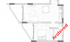 Beautiful 1 beds furnished apartment to rent in Aglantzia