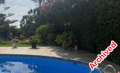 Luxury 4 bedrooms house with swimming pool for sale in Chloraka
