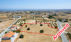 Residential field in anafotida, Larnaca , Larnaca