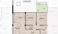Spacious 2 bedroom flat for sale in Mesa Geitonia
