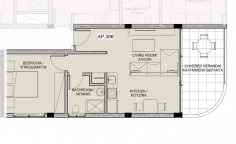 Spacious 1 beds apartment for sale in Mesa Geitonia