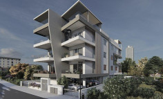 Spacious 2 bedroom penthouse with swimming pool for sale in Petrou Kai Pavlou
