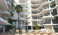 Large 1 bedroom apartment with swimming pool for sale in Larnaca Centre Large 1 bedroom apartment with swimming pool for sale in Larnaca Centre