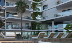 Luxury 2 bedroom penthouse with swimming pool for sale in Larnaca Centre