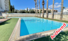 1 bedroom furnished apartment with swimming pool for sale in Potamos tis Germasogeias
