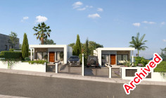 Three bedroom house with swimming pool for sale in Peyia