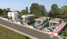 Spacious three bedrooms house with swimming pool for sale in Peyia