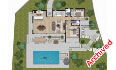 Luxury 4 house with swimming pool for sale in Peyia