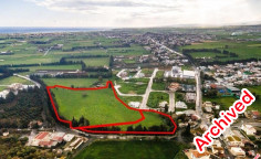 Spacious land for sale in Meneou, Larnaca