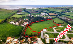 Spacious land for sale in Meneou, Larnaca