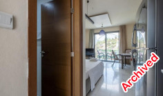 Spacious 1 bed apartment with swimming pool for sale in Latsi