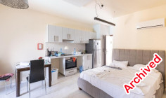 Studio apartment with pool in Latchi, Paphos 