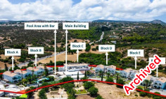Studio apartment with pool in Latchi, Paphos 